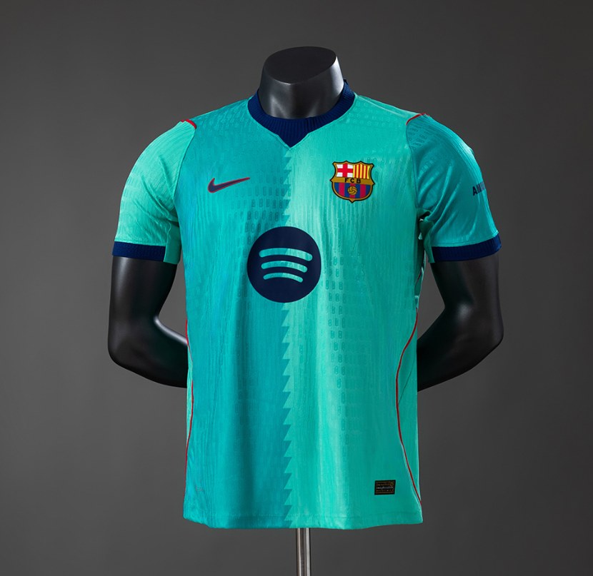 FC Barcelona 25/26 Third Teal — Player Version
