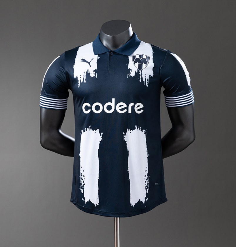 Monterrey 25/26 Away Navy, front