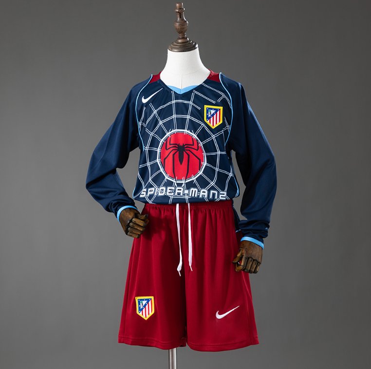 Atletico Madrid Spider-Man 2 Navy - Kids Kit