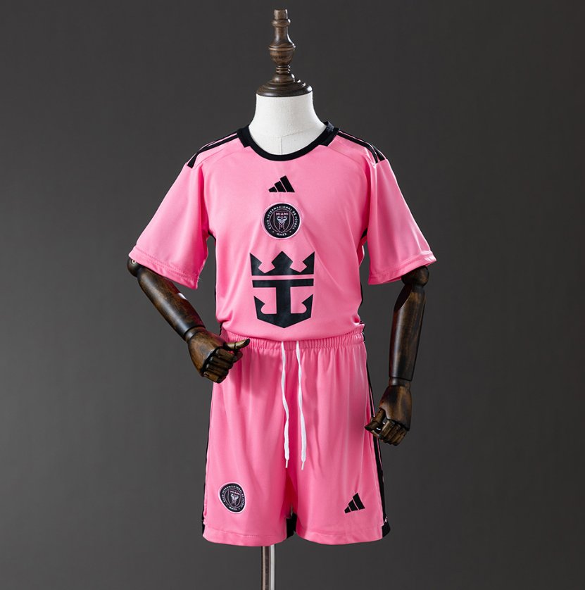 Inter Miami CF 2025 Home Pink - Kids Kit