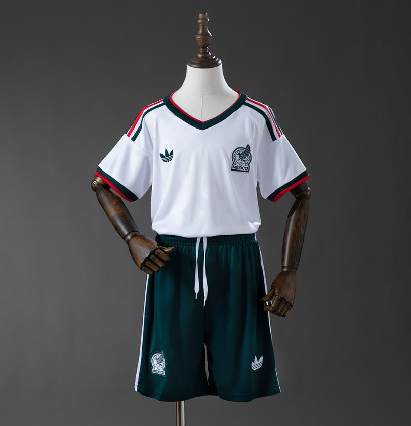 Mexico 2024/25 Away White - Kids Kit