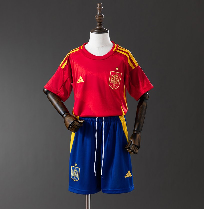 Spain 2024 Home Red - Kids Kit