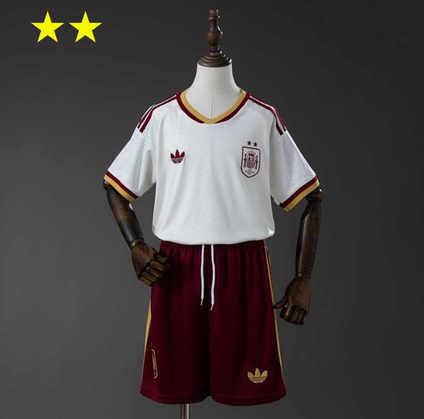 Spain 2026 Away White - Kids Kit