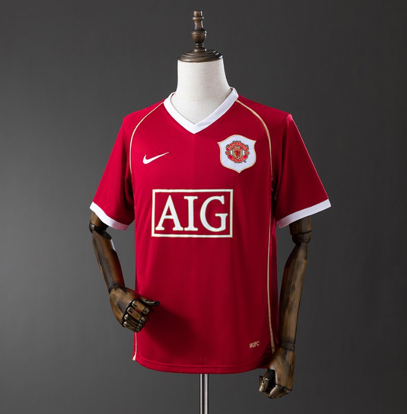 Manchester United 2006/07 Home — Player Version, front