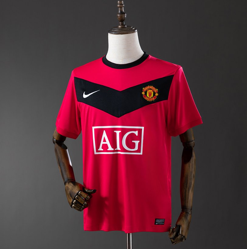 Manchester United 2009/10 Home — Player Version, front