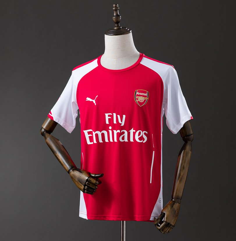 Arsenal Retro Home — Fly Emirates Era — Player Version, front