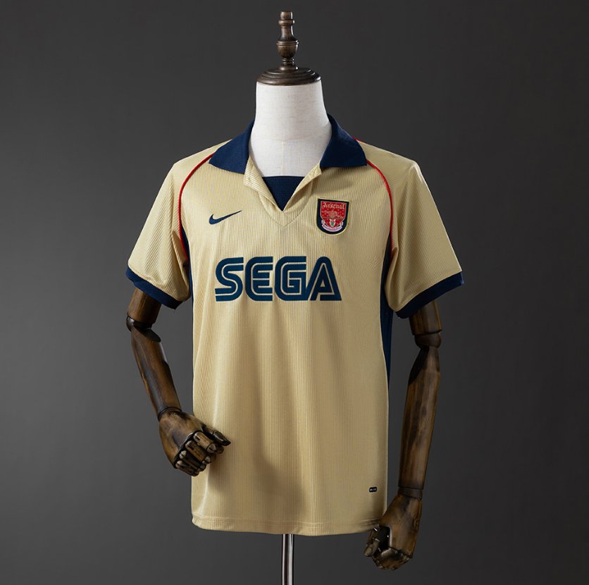 Arsenal 2001/02 Away — Player Version, front