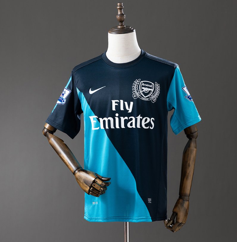 Arsenal Retro Third — Fly Emirates Era — Player Version, front