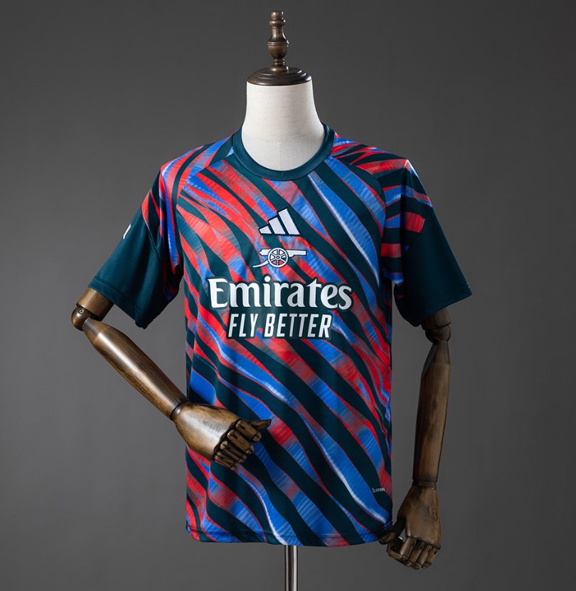 Arsenal Retro Pre-Match — Emirates Fly Better Era — Player Version, front