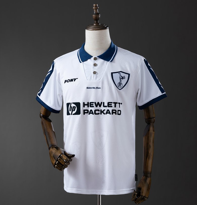 Tottenham Hotspur Retro Home — Hewlett Packard Era — Player Version, front