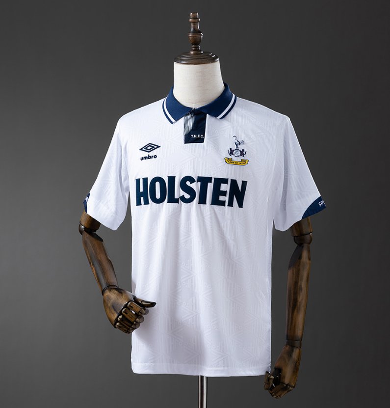 Tottenham Hotspur Retro Home — Holsten Era — Player Version, front
