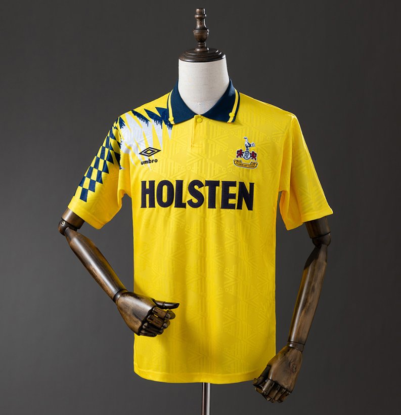 Tottenham Hotspur Retro Away — Holsten Era — Player Version, front