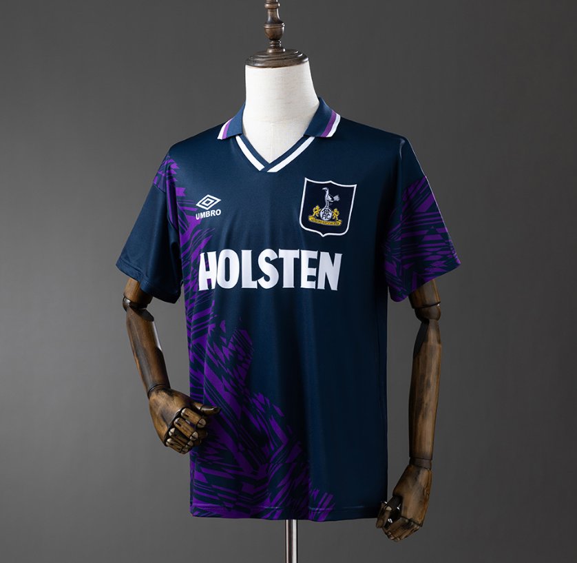Tottenham Hotspur Retro Away — Holsten Era — Player Version, front