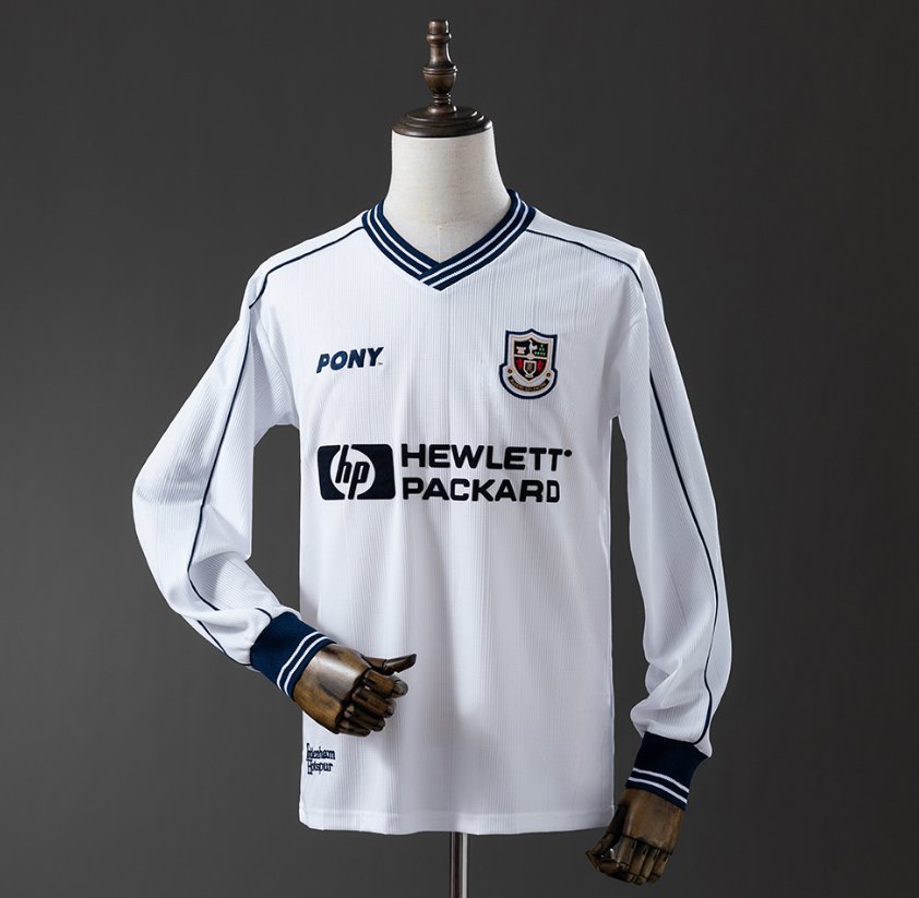 Tottenham Hotspur Retro Home — Hewlett Packard Era — Player Version, front