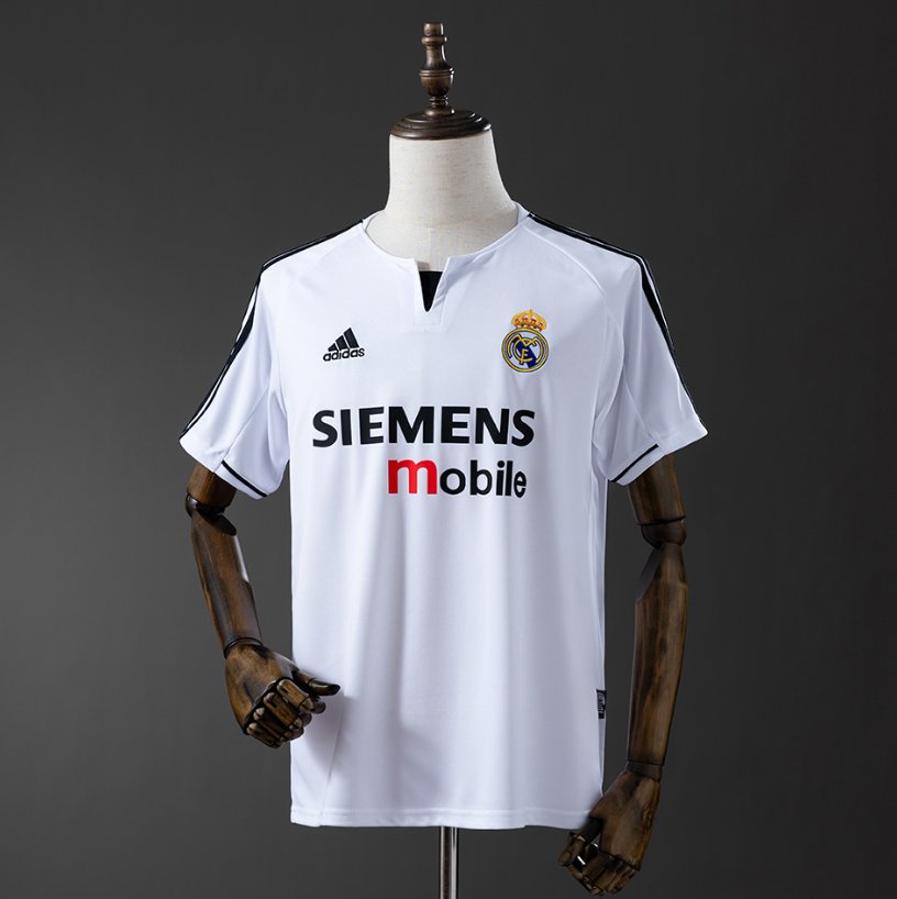 Real Madrid Retro Home — Siemens Mobile Era — Player Version, front
