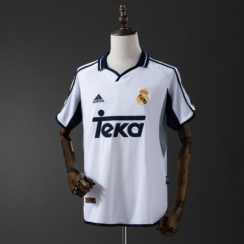 Real Madrid Retro Home — Teka Era — Player Version, front