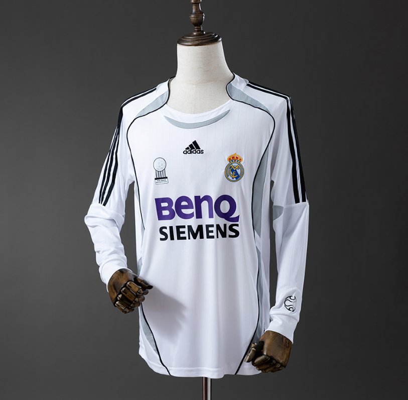 Real Madrid 2006/07 Home — Player Version, front