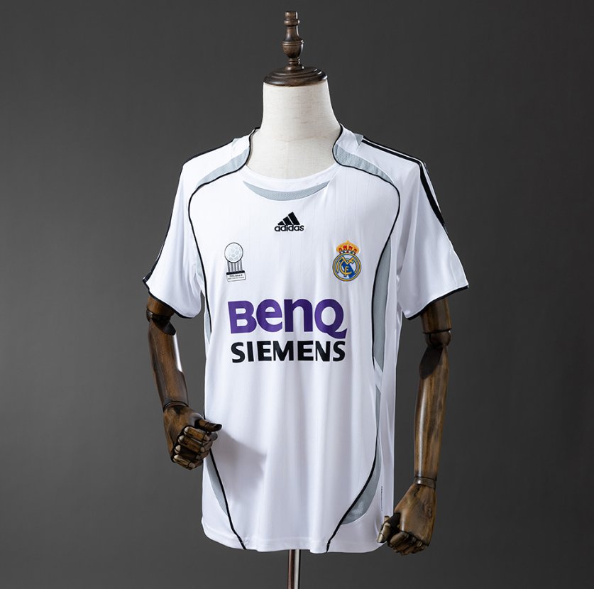 Real Madrid 2006/07 Home — Player Version, front