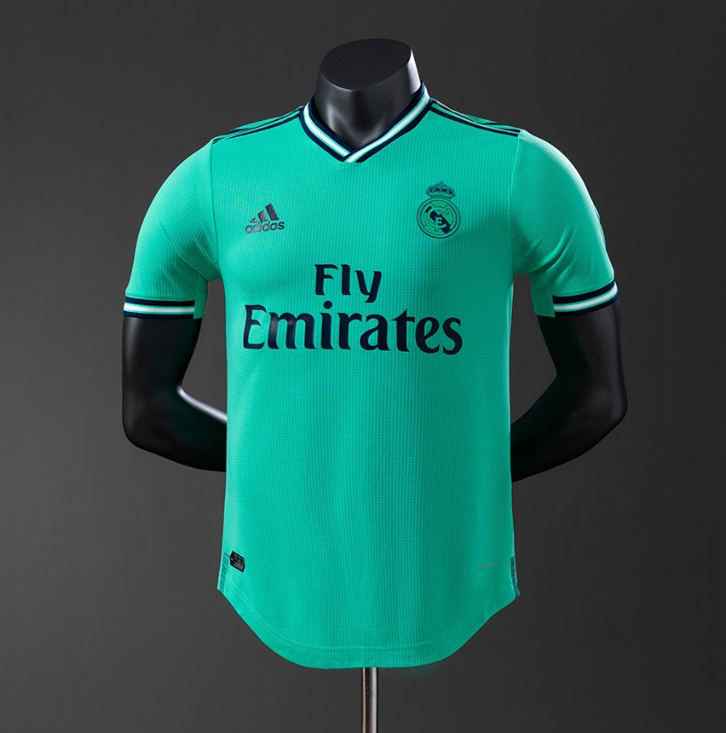 Real Madrid Retro Third — Fly Emirates Era — Player Version, front