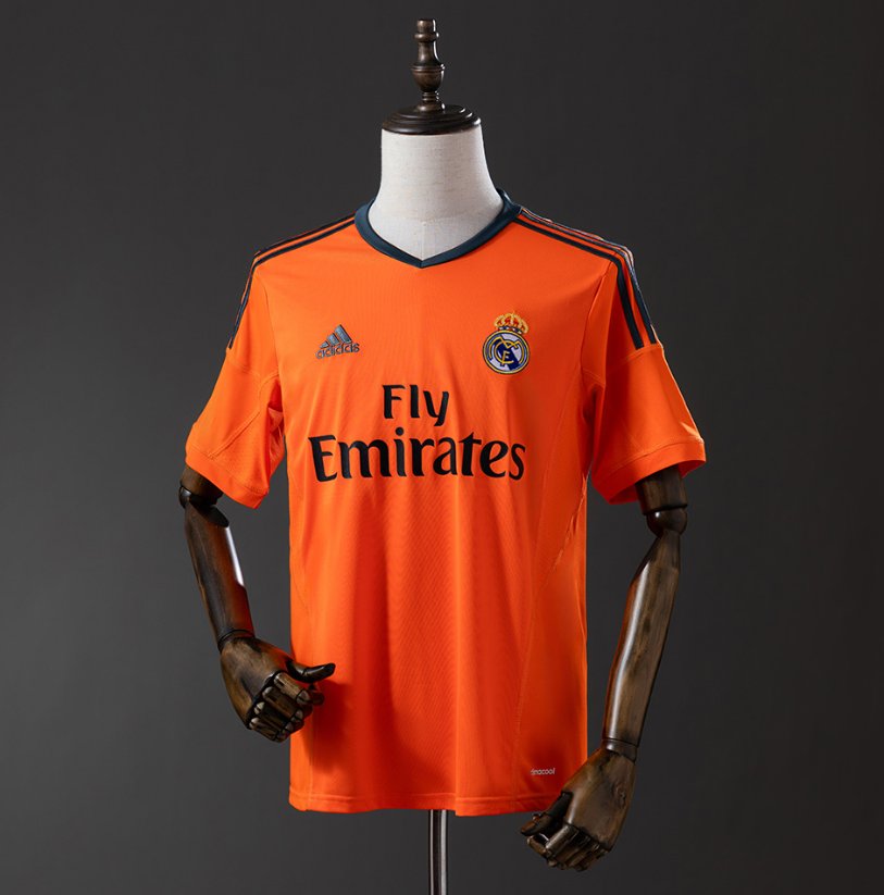 Real Madrid Retro Third — Fly Emirates Era — Player Version, front