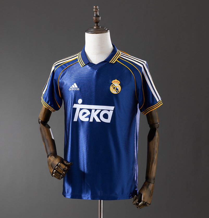 Real Madrid Retro Away — Teka Era — Player Version, front