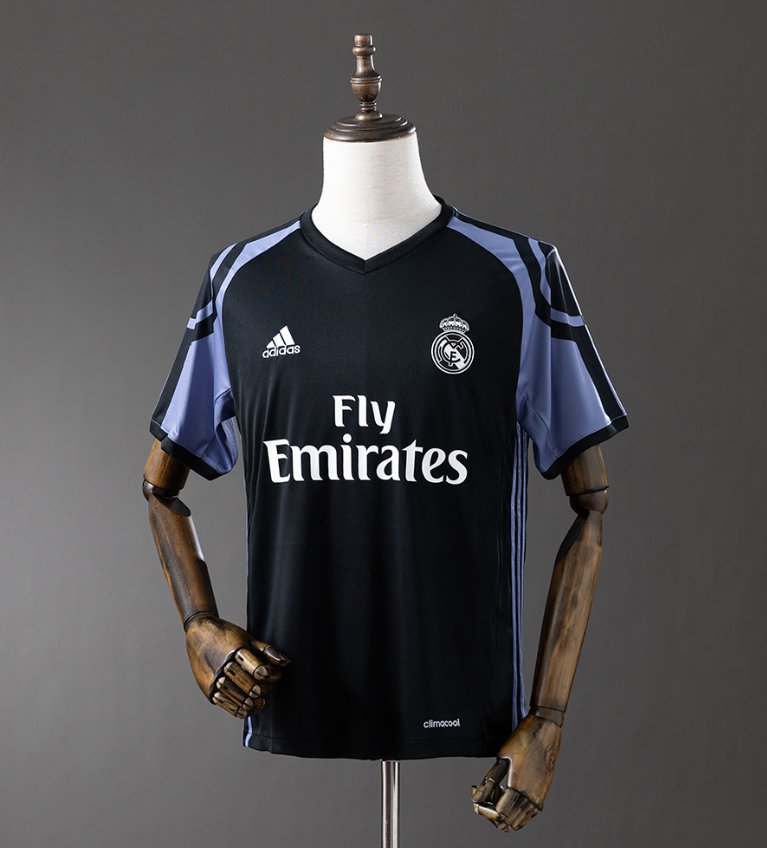 Real Madrid Retro Third — Fly Emirates Era — Player Version, front
