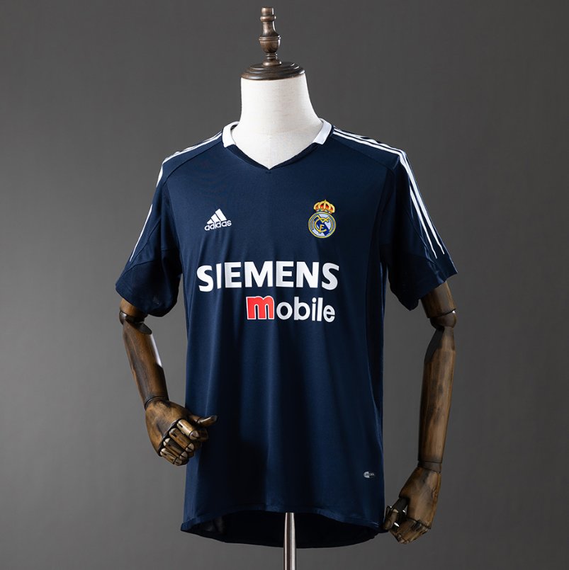 Real Madrid Retro Away — Siemens Mobile Era — Player Version, front