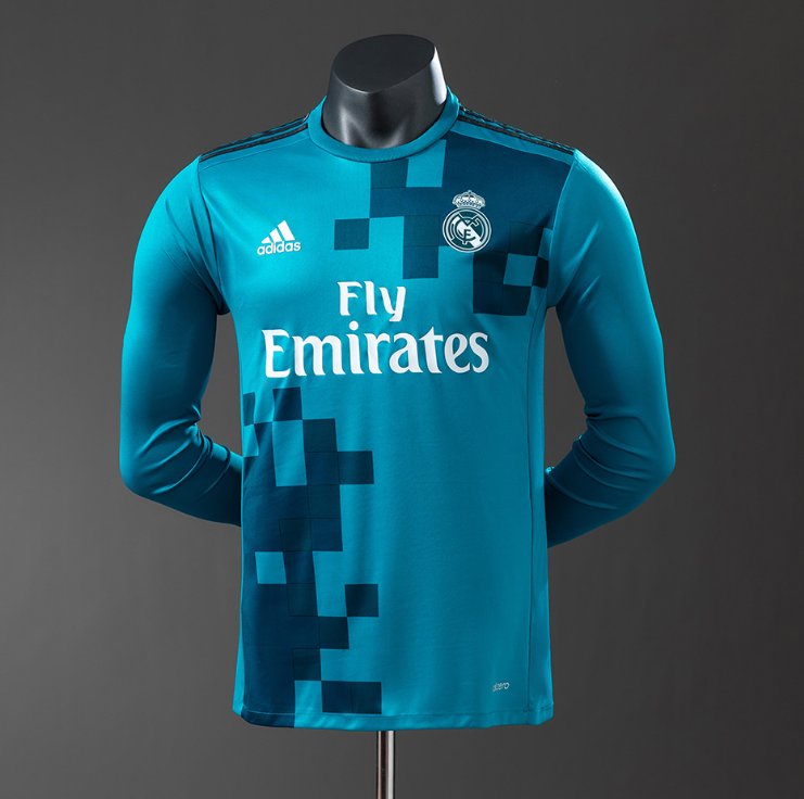 Real Madrid 2017/18 Third — Player Version, front