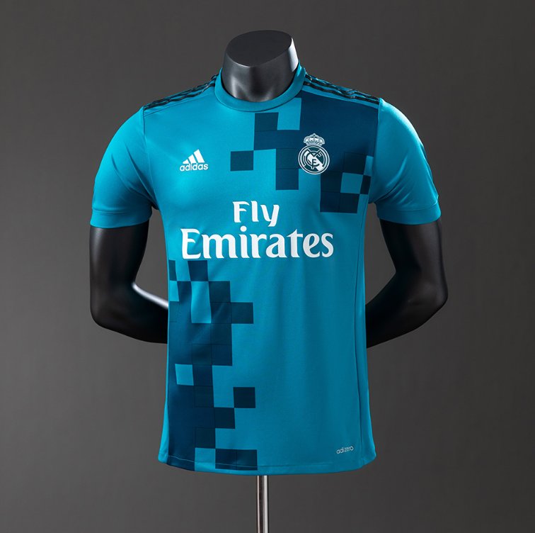 Real Madrid 2017/18 Third — Player Version, front