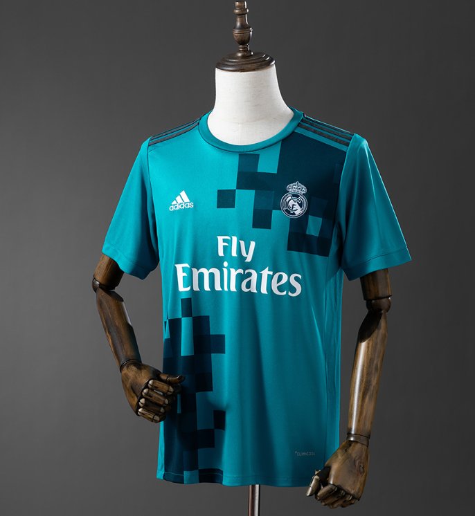 Real Madrid Retro Third — Fly Emirates Era — Player Version, front
