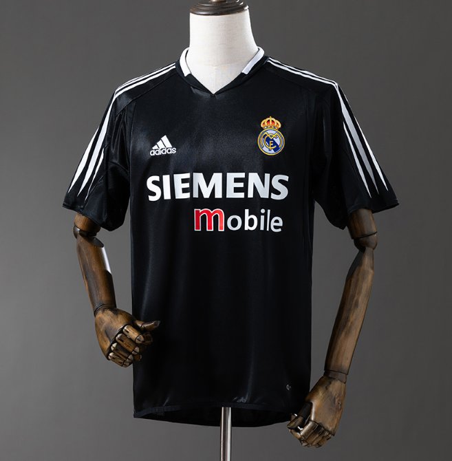 Real Madrid Retro Away — Siemens Mobile Era — Player Version, front