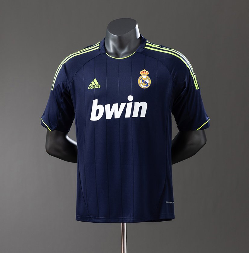 Real Madrid Retro Away — bwin Era — Player Version, front