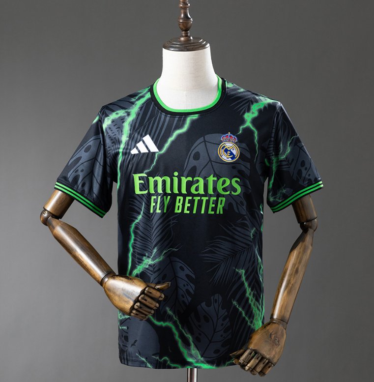 Real Madrid Retro Third — Emirates Fly Better Era — Player Version, front