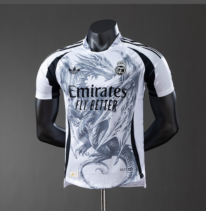 Real Madrid Retro Special — Emirates Fly Better Era — Player Version, front