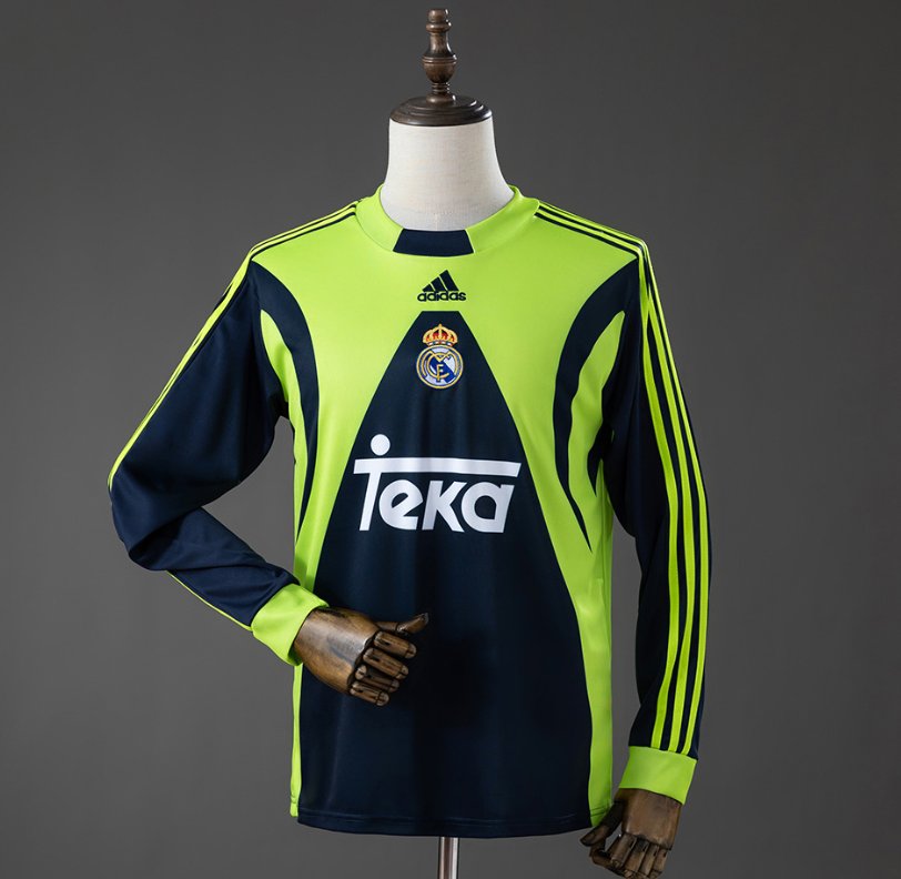 Real Madrid Retro Goalkeeper — Teka Era — Player Version, front