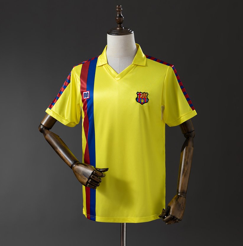 FC Barcelona Retro Away — Nike Era — Player Version, front