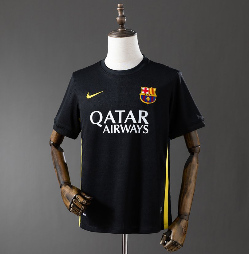 FC Barcelona Retro Third — Qatar Airways Era — Player Version, front