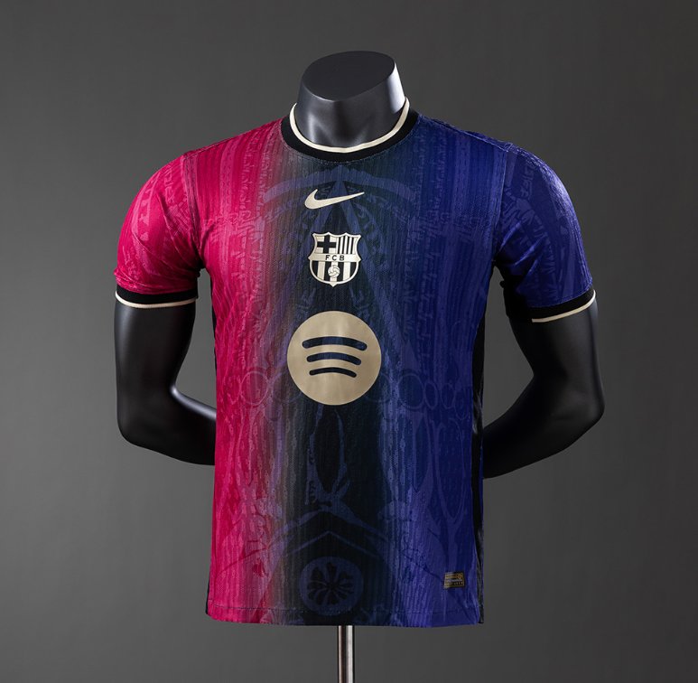 FC Barcelona Retro Home — Spotify Era — Player Version, front