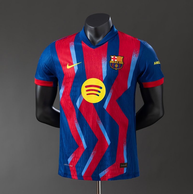 FC Barcelona Retro Away — Spotify Era — Player Version, front