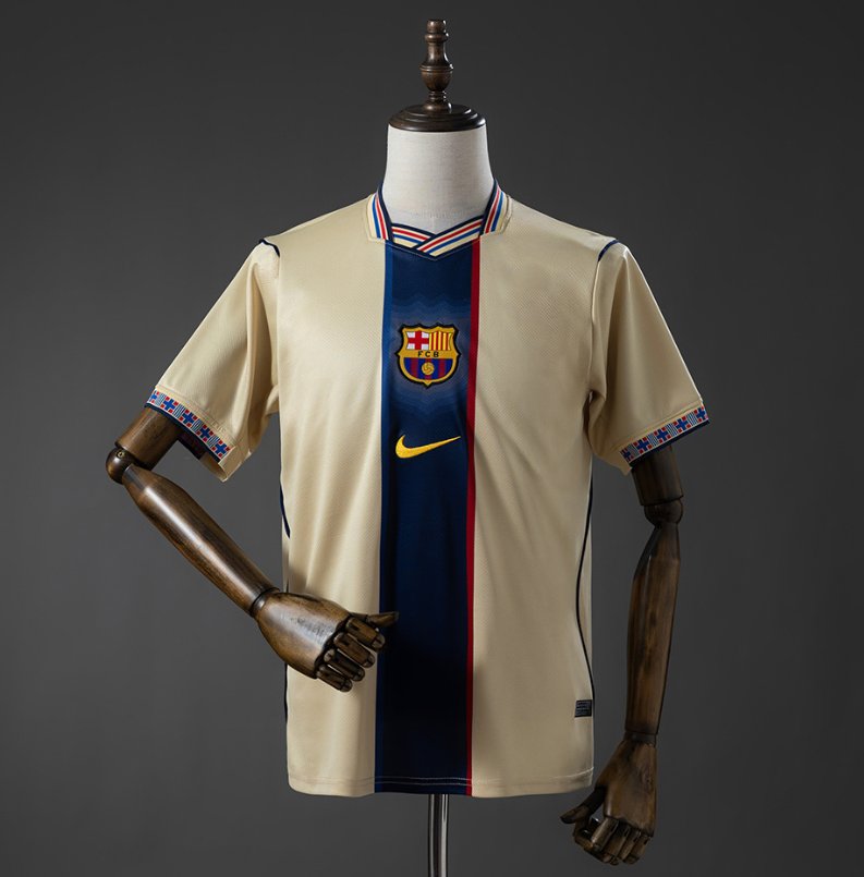 FC Barcelona Retro Away — Nike Era — Player Version, front