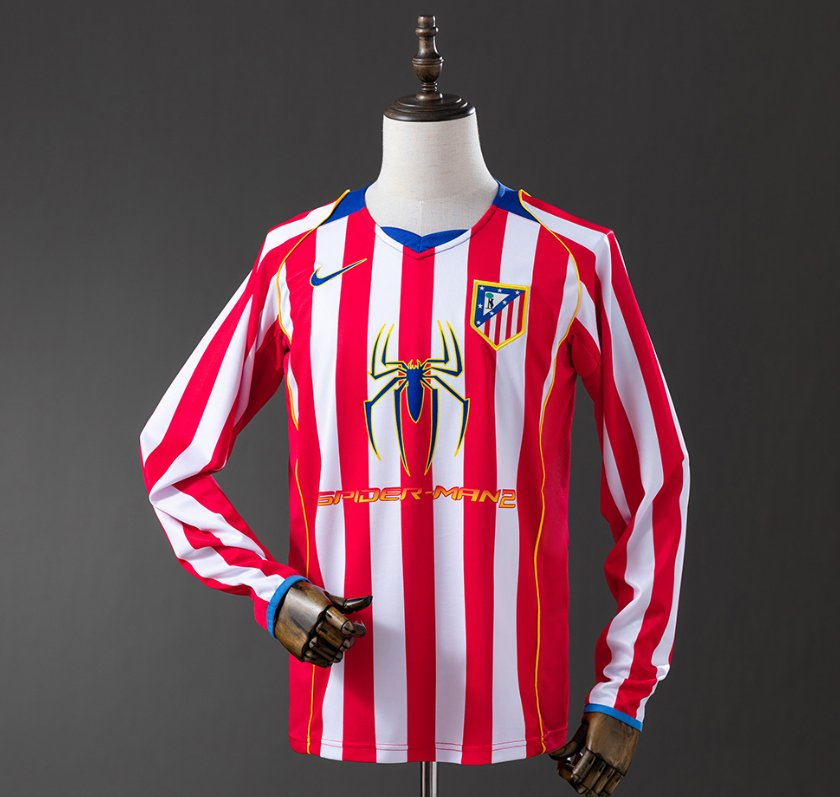 Atletico Madrid 2003/04 Home — Player Version, front