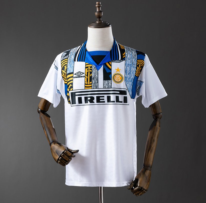 Inter Milan Retro Away — Pirelli Era — Player Version, front