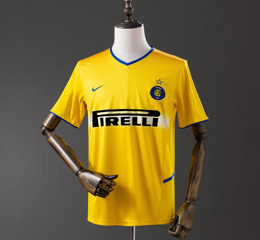 Inter Milan Retro Away — Pirelli Era — Player Version, front