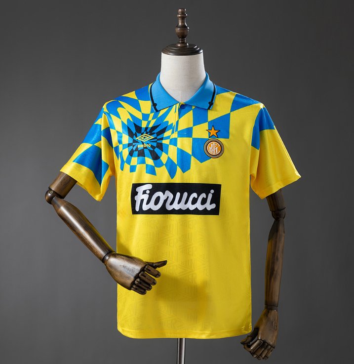 Inter Milan Retro Away — Fiorucci Era — Player Version, front