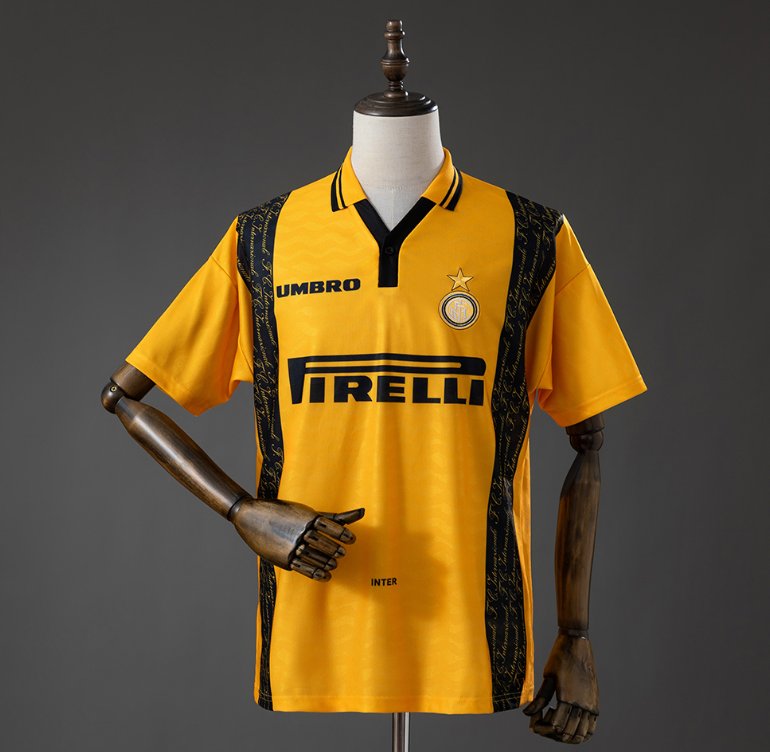 Inter Milan Retro Away — Pirelli Era — Player Version, front