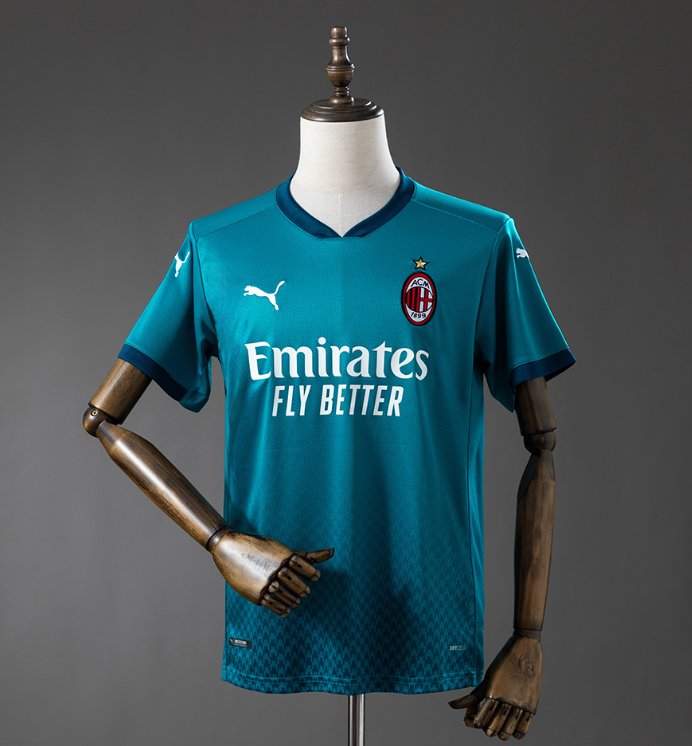 AC Milan Retro Third — Emirates Fly Better Era — Player Version, front