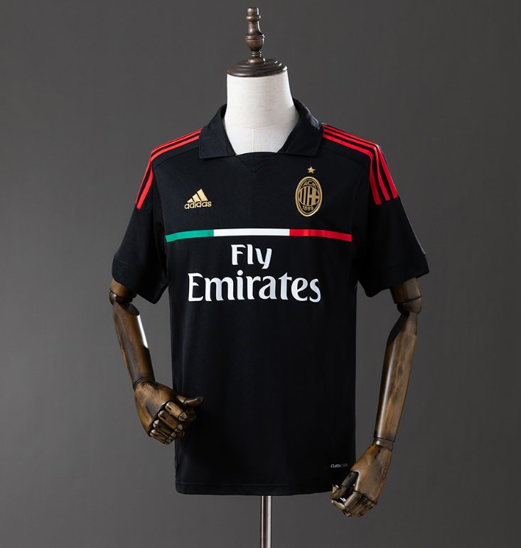 AC Milan Retro Third — Fly Emirates Era — Player Version, front