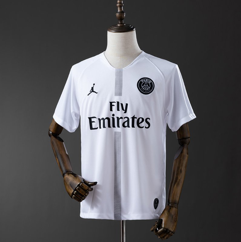 Paris Saint-Germain Retro Away — Fly Emirates Era — Player Version, front