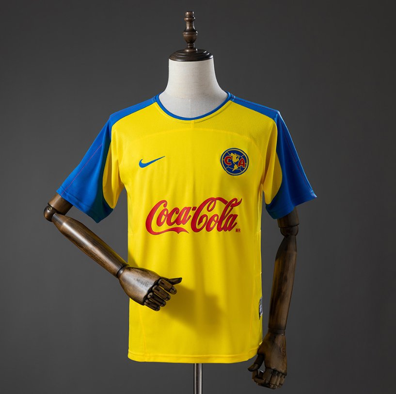 Club America Retro Home — Coca-Cola Era — Player Version, front