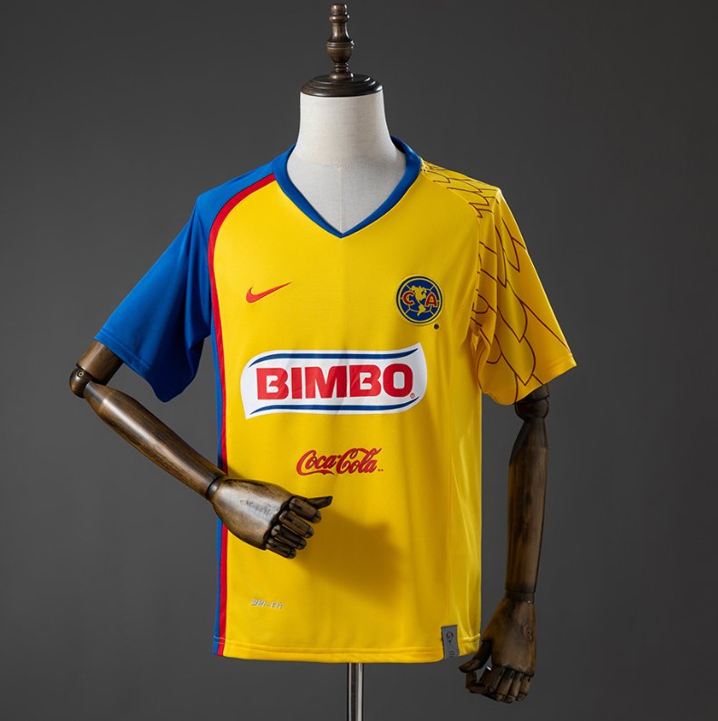 Club America Retro Home — Coca-Cola Era — Player Version, front